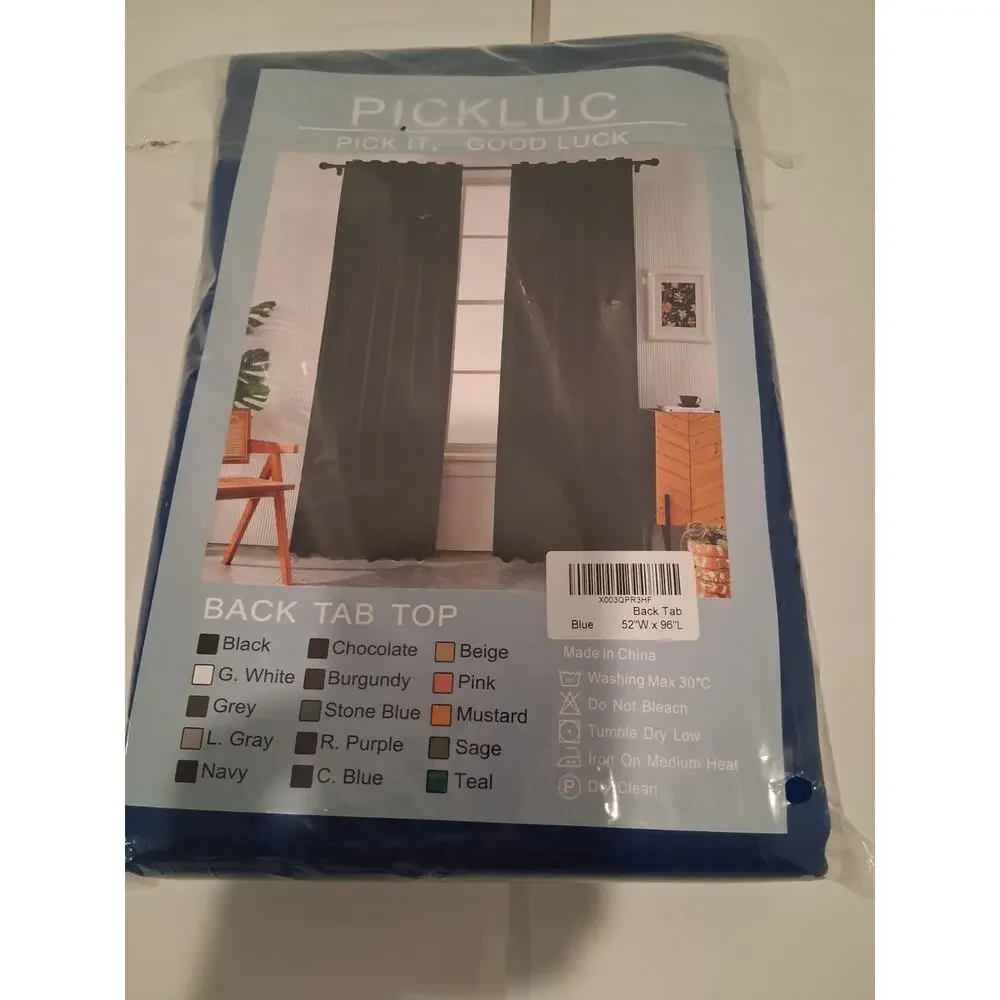 Pickluc Blackout Curtains 52